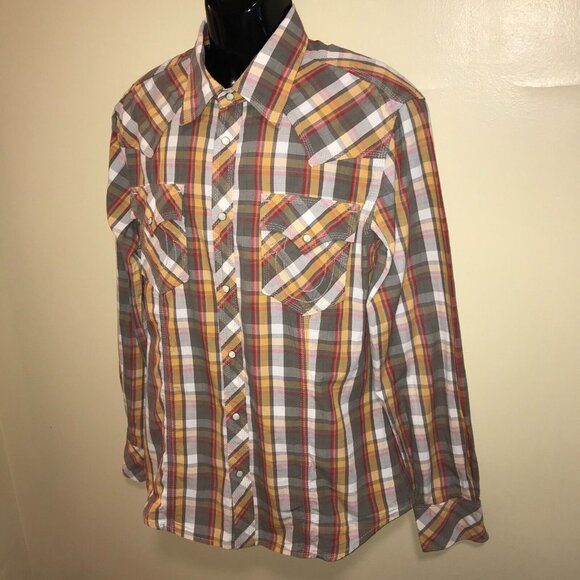 Plaid Button-Up Shirt - Picture 9 of 15